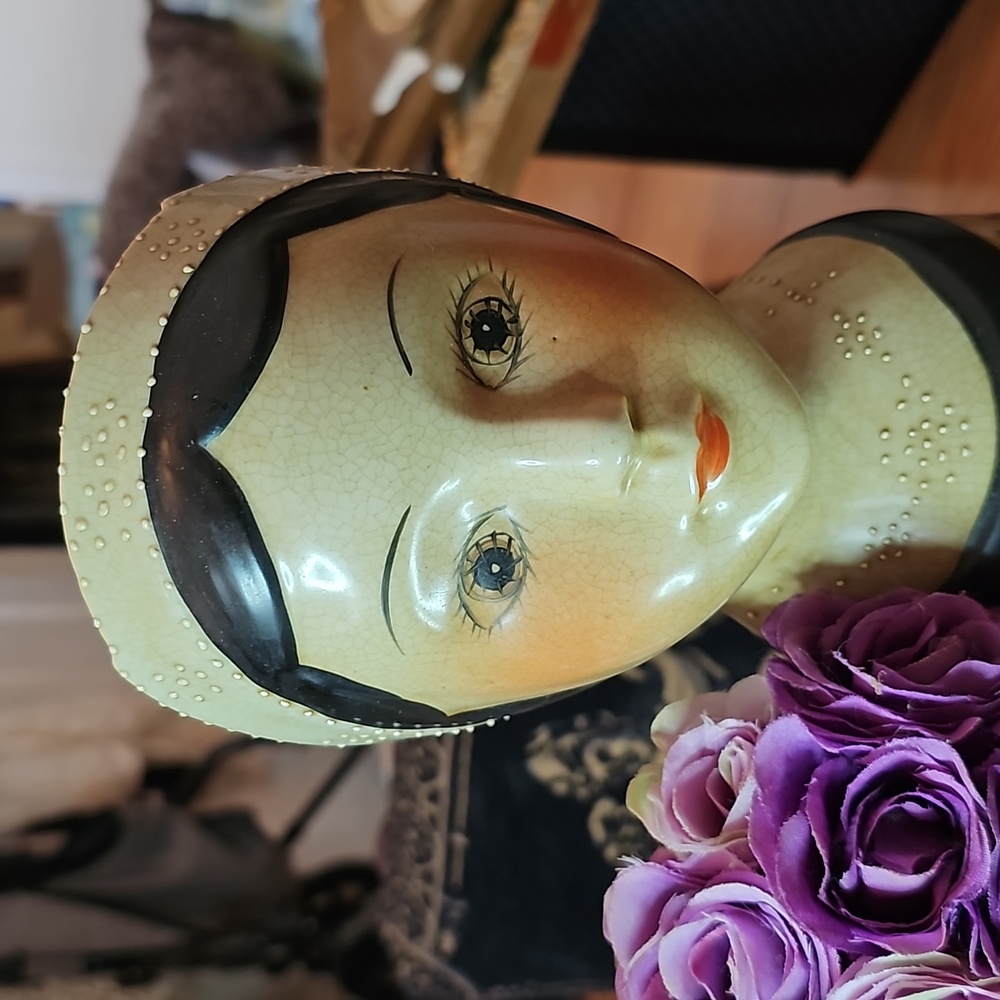 Vintage Dutch Man & Woman Face Head Wall Decor - Picture 4 of 11
